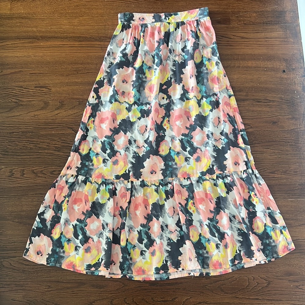 Loft Maxi Multicolor Skirt, XS - Picture 5 of 5
